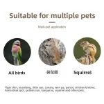 Multi-pet application for stainless bird cage including birds and squirrels