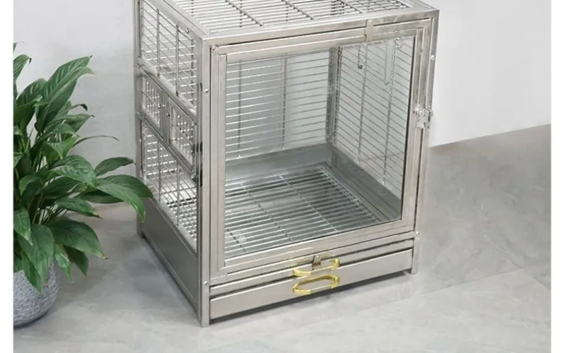 luxury-stainlessbirdcage-for-elegant-living