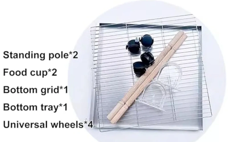portable-stainlessbirdcage-with-travel-wheels